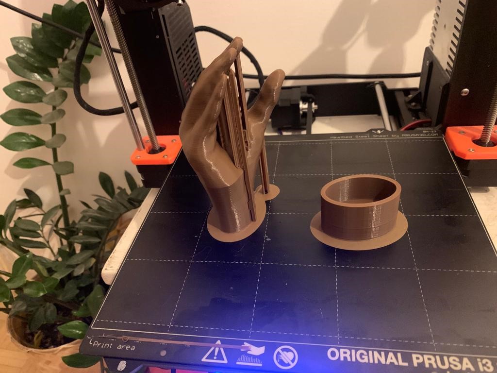 Our 3D printer is up and running again!